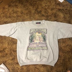 Green Bay packers Super Bowl XXXI crew neck